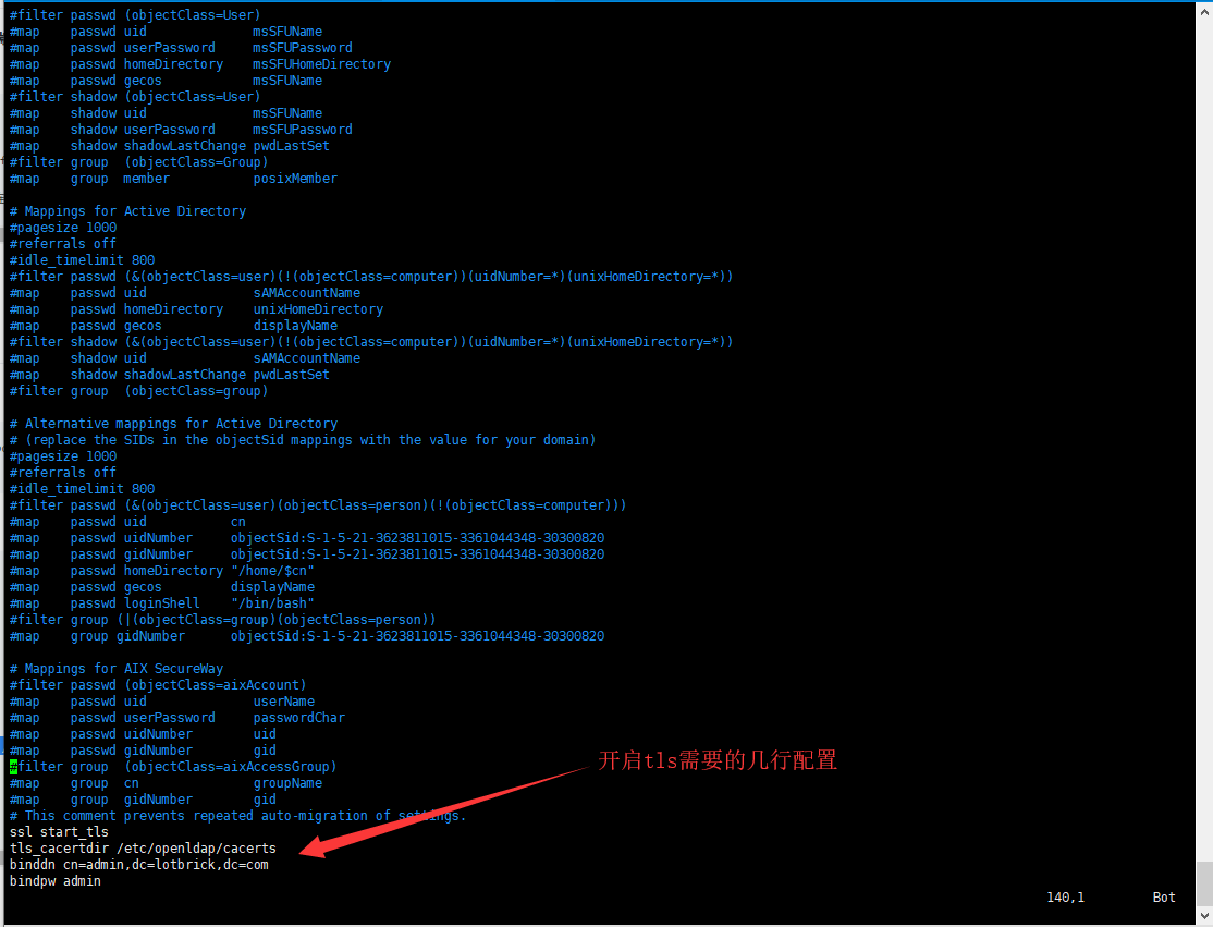 Centos7 搭建LDAP并启用TLS加密